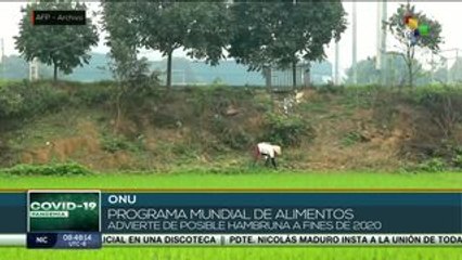 Alerta ONU de hambruna global por la pandemia