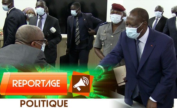 Élection 2020: Alassane Ouattara a fait acte de candidature pour la présidentielle