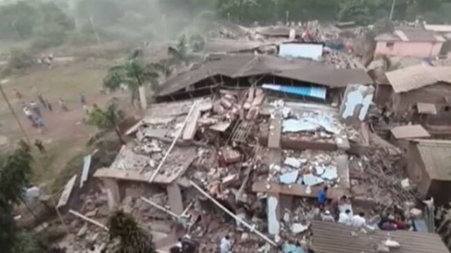 Multi-storey building collapses in Maharashtra's Raigad, 47 people feared trapped