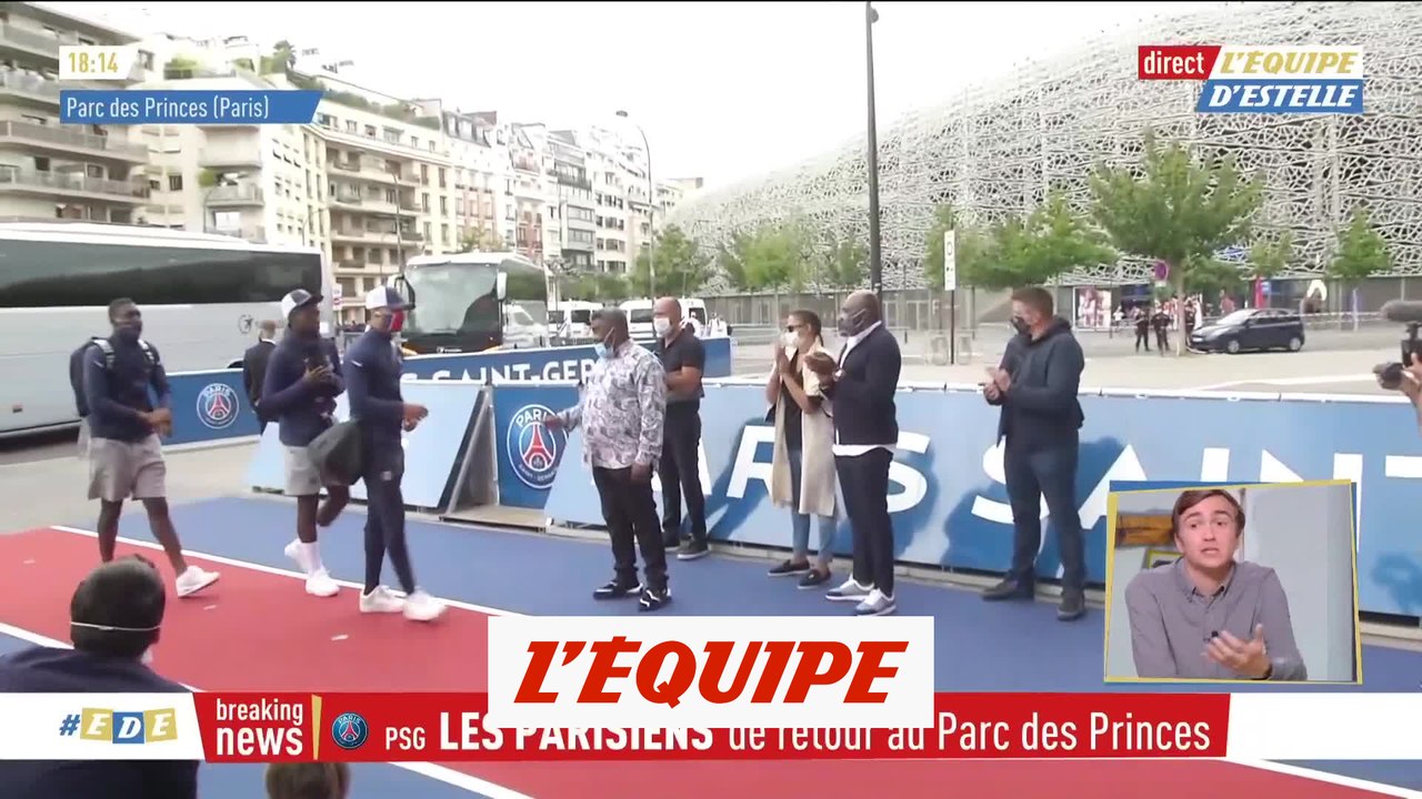 Le retour du PSG au Parc des Princes - Foot - C1 - PSG