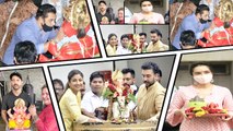 Celebrities Adopt A New Way Of Ganpati Visarjan Amid Pandemic