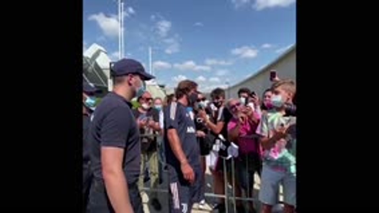 Pirlo présent à la reprise de l'entraînement de la Juventus Turin