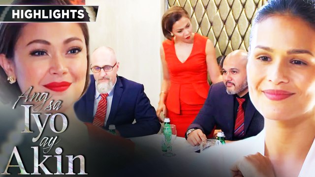 Marissa presents to the clients in behalf of Ellice | Ang Sa Iyo Ay Akin