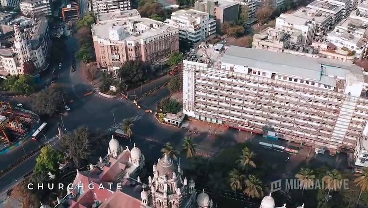 Scenic Drone Shoot of Mumbai during Coronavirus Lockdown _ Mumbai Live