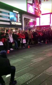 Talented Street Dancers in Times Square