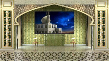 Islamic Studio Background Video, Islamic HD Virtual Studio