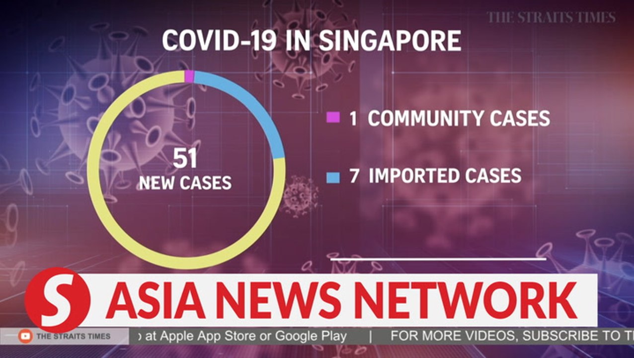 Straits Times | 51 new Covid-19 cases reported in Singapore