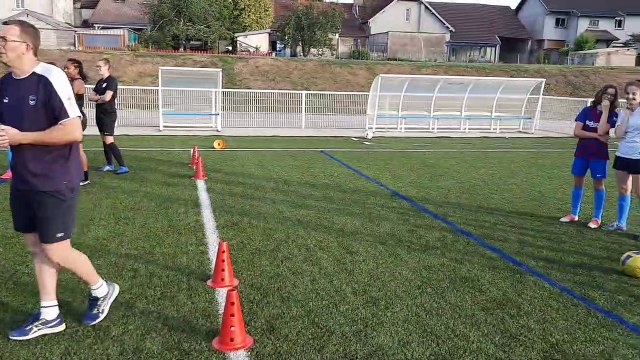 FÉMININES / ENTRAINEMENT DE REPRISE A MIREBEAU 1/3 (24/08)