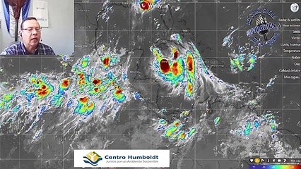 Lluvias continuarán en horas de la tarde en el territorio nacional