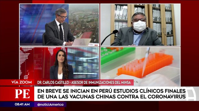 Voluntarios podrán postular vía web para recibir dosis de vacuna china en Perú | Primera Edición (HOY)