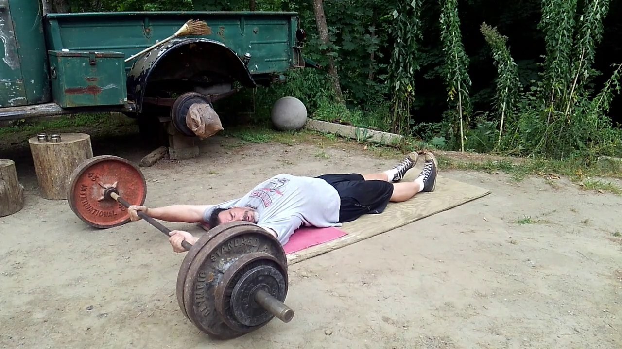Pullover & Push 303lb....Kinda