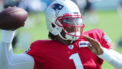 Cam Newton Shows Off Chemistry With Julian Edelman, N'Keal Harry | Training Camp Central