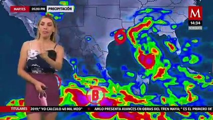 Jessica de Luna nos da el pronóstico del tiempo para este lunes 24 de agosto