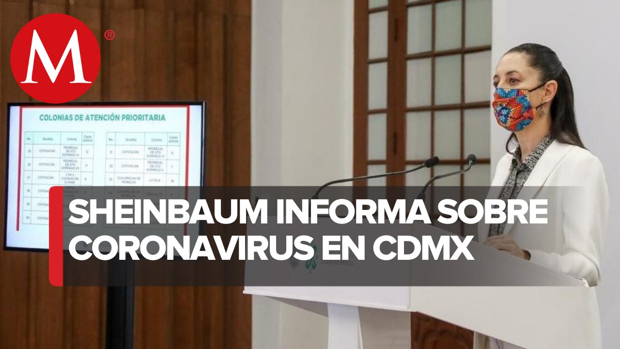 Hospitalizaciones por covid son lentas, pero a la baja en la CdMx: Sheinbaum