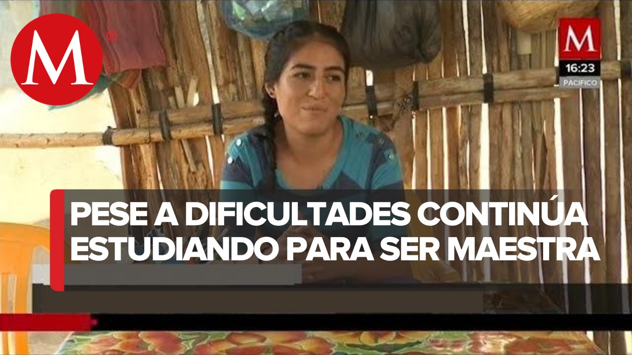 Pese a dificultades, Axiri sueña con ser maestra