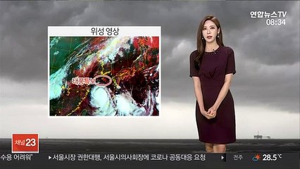 [날씨] 내륙 무더위 속 소나기…제주 밤부터 태풍 영향권