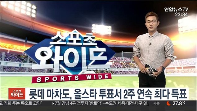 [프로야구] 롯데 마차도, 올스타 투표서 2주 연속 최다 득표