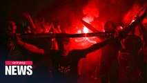 Violence in Paris as PSG fans clash with riot police after losing Champions League final