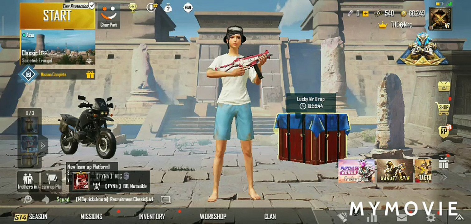 Pubg mobile three finger clow