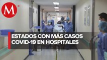 Nayarit, NL y Colima con la mayor ocupación hospitalaria por coronavirus