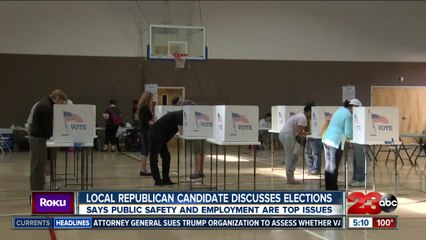 Local Republican candidate discusses upcoming elections