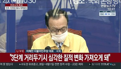 [현장연결] 민주, 수도권 지자체와 코로나19 긴급 대책회의