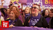Thousands stage Women's Day march in Spain