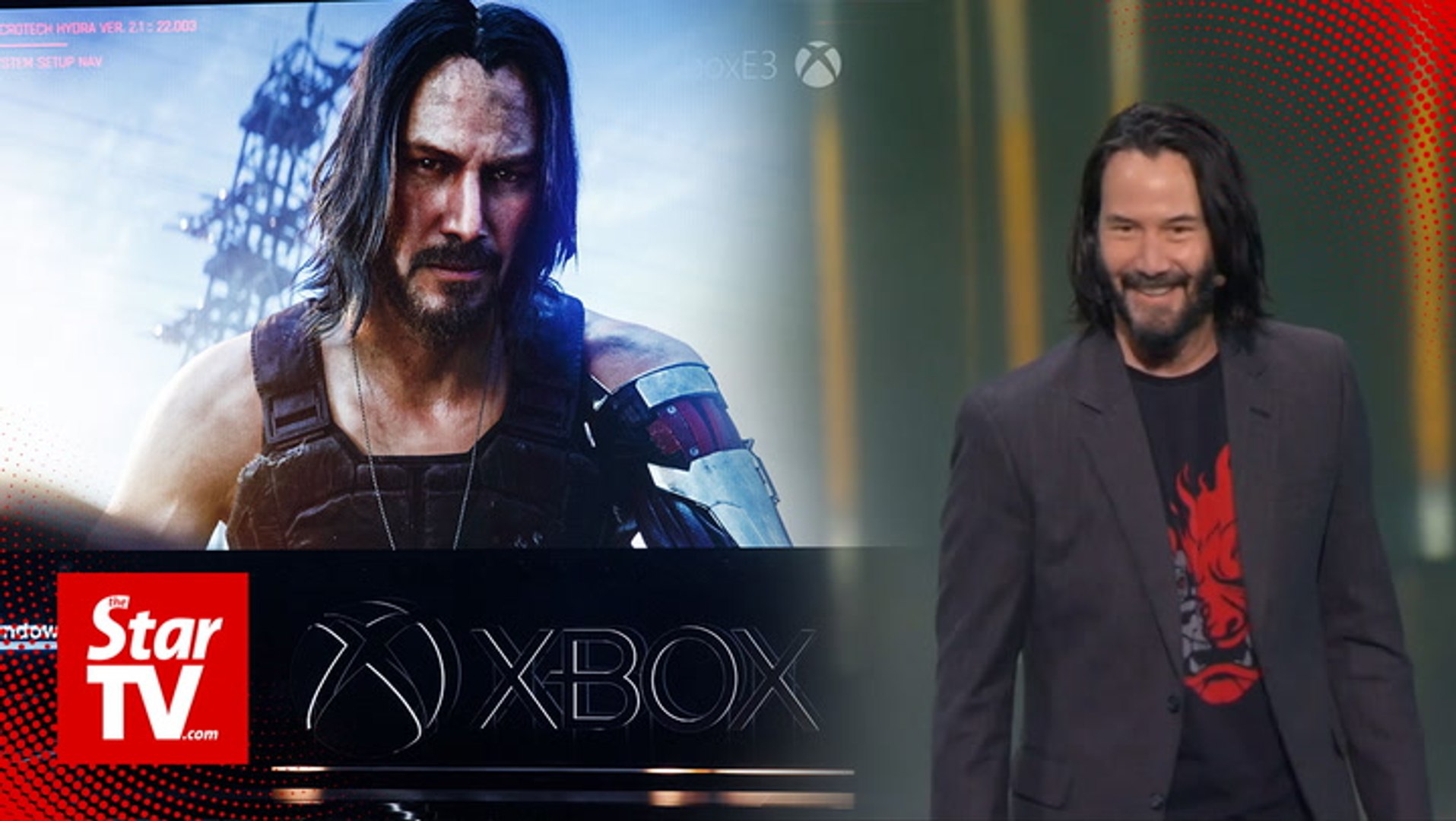 Xbox and Keanu Reeves unveil new console and games - video Dailymotion