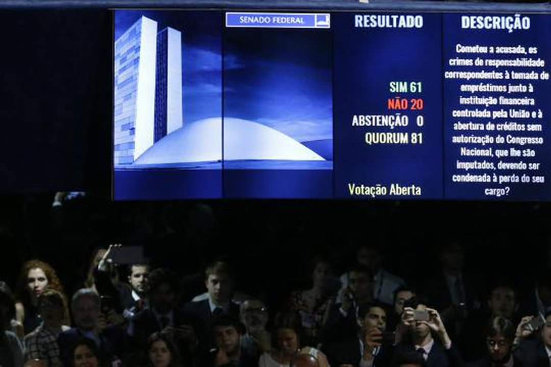 Brazil's Rousseff ousted as president