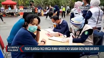 Dinkes Lakukan Tes Swab dan Rapid di Pusat Olahraga dan Indekos