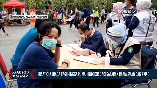 Dinkes Lakukan Tes Swab dan Rapid di Pusat Olahraga dan Indekos