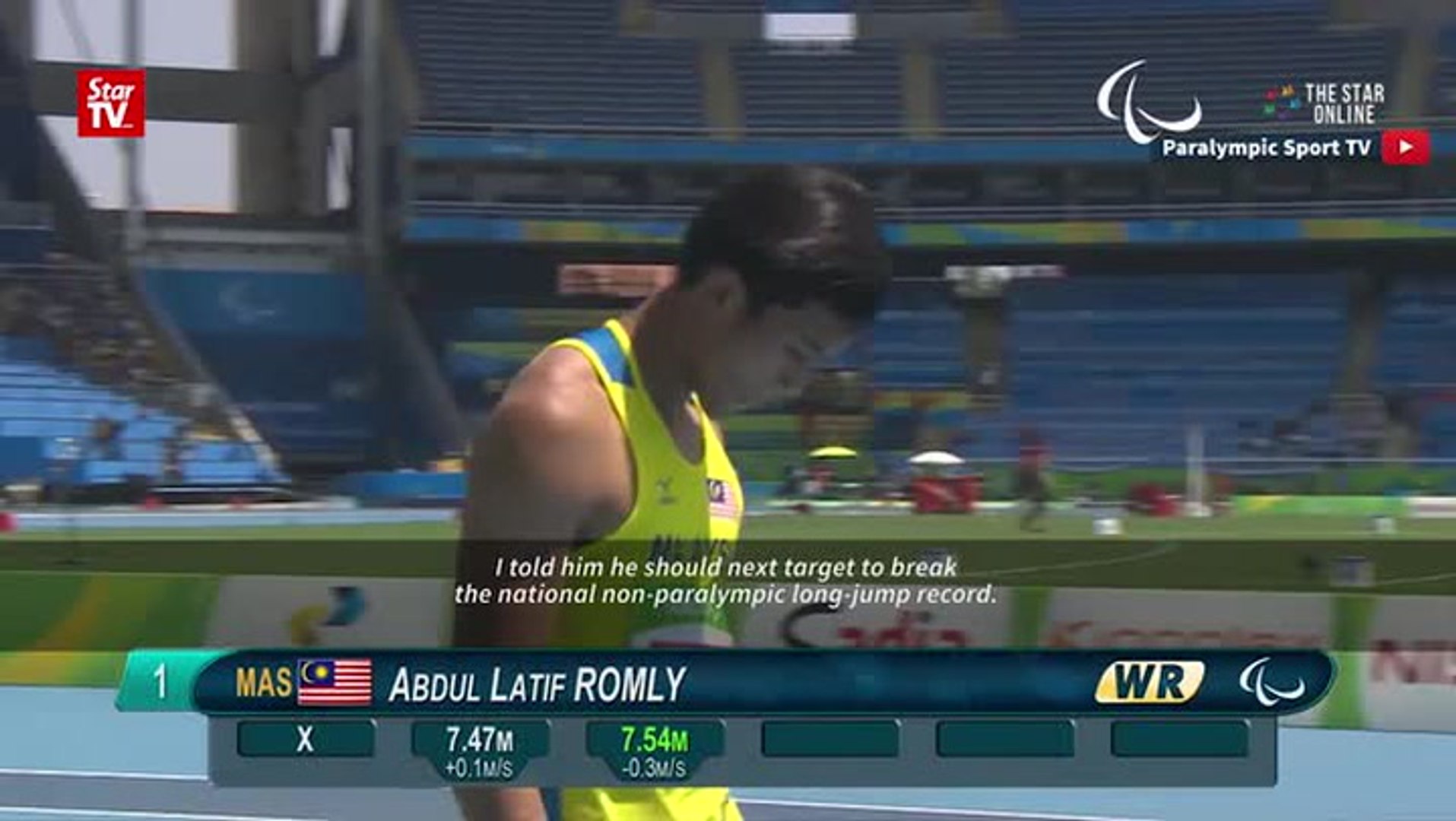 Abdul latif romly paralympics