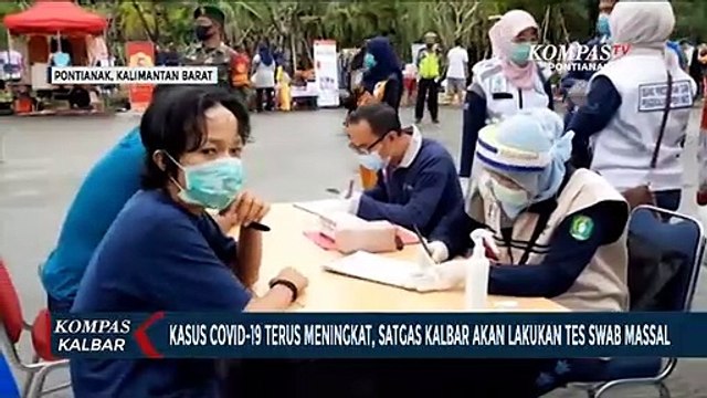 Satgas Covid-19 Kalbar akan Lakukan Tes Swab Massal