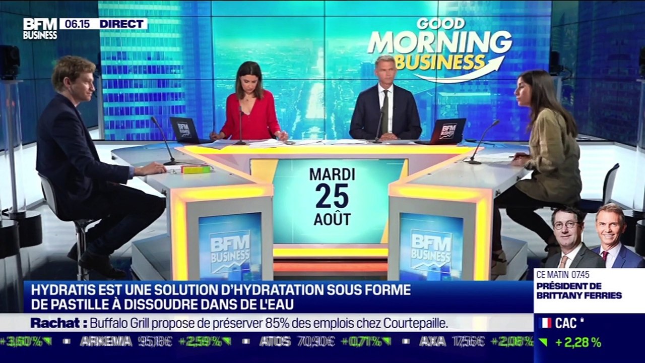 La  pépite: Hydratis, une solution d'hydratation sous forme de pastille à dissoudre dans de l'eau, par Lorraine Goumot - 25/08