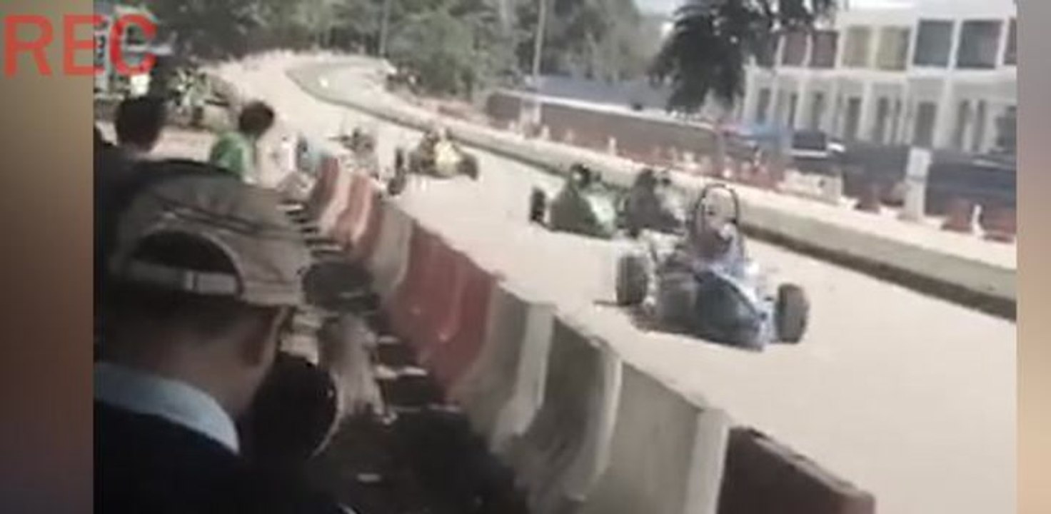Dad, daughter killed after go-kart smashes into spectators