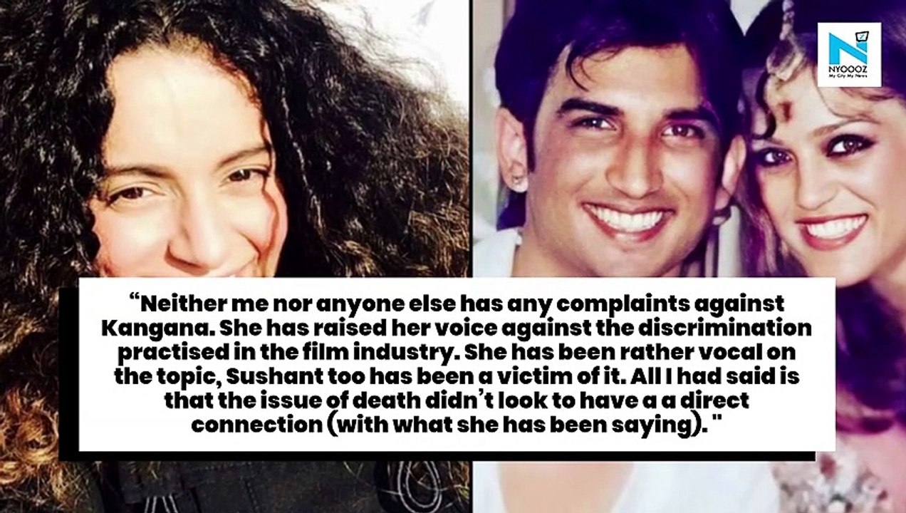 Kangana Ranaut thanks Sushant's sister Shweta Singh Kirti for 'quashing rumours against her'
