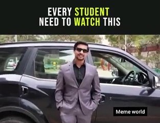 A single sheet of paper cannot change my future  . Every student need to watch this.