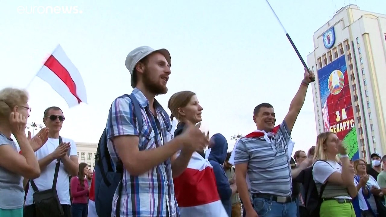 'Wir geben nicht auf' - Die Proteste in Belarus gehen weiter