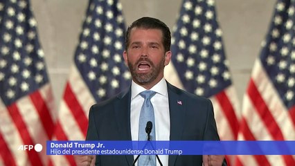Trump Jr. elogia el legado económico de su padre en la primera noche del RNC