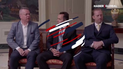 Trump: Rahip Brunson için Cumhurbaşkanı Erdoğan'a minnettarız