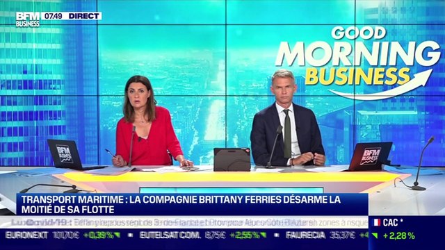 Jean-Marc Roué (Brittany Ferries) : La compagnie maritime joue-t-elle sa survie - 25/08