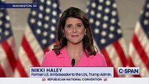 Nikki Haley Nominates President Donald Trump In Her Own Style