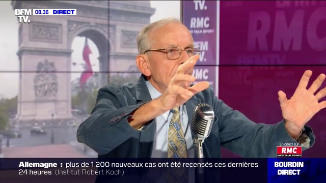Axel Kahn sur le port du masque: Il faut (...) le rendre obligatoire dans tous les endroits où il y a une certaine foule