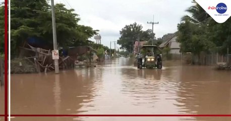 น้ำท่วม อ.เวียงสา จ.น่าน คลี่คลายแล้ว