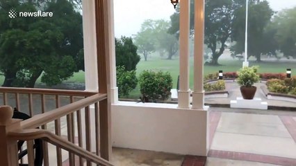 Tropical Storm Laura brings heavy rain to Jamaica