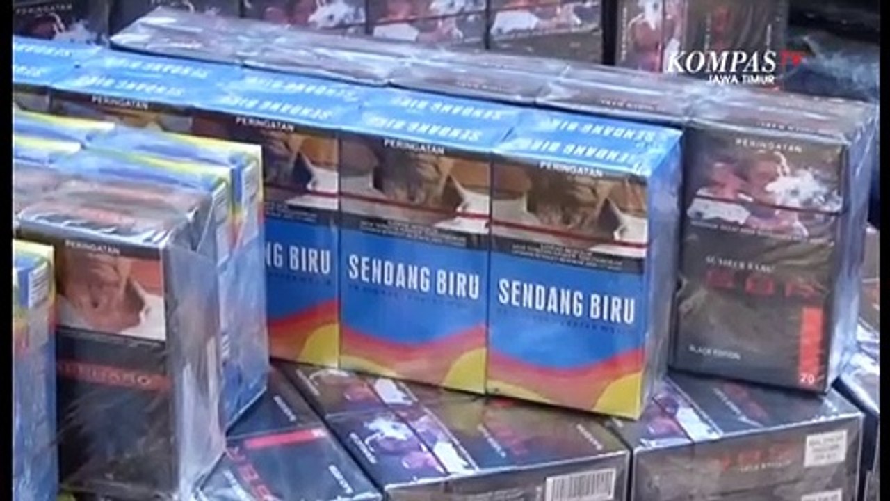 Senilai 1,5 M Rupiah ! Rokok Ilegal Tanpa Cukai Ini Dimusnahkan
