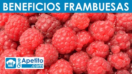 8 propiedades y beneficios de las frambuesas | QueApetito
