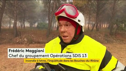 Bouches-du-Rhône : important incendie autour d’Istres