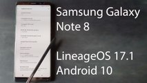 [TUT] Samsung Galaxy Note 8 – LineageOS 17.1 (Android 10) [4K | DE]