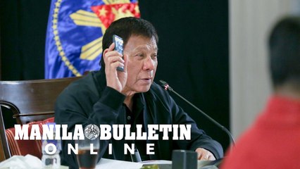 Duterte: I can be first or last person to get inoculated with COVID vaccine